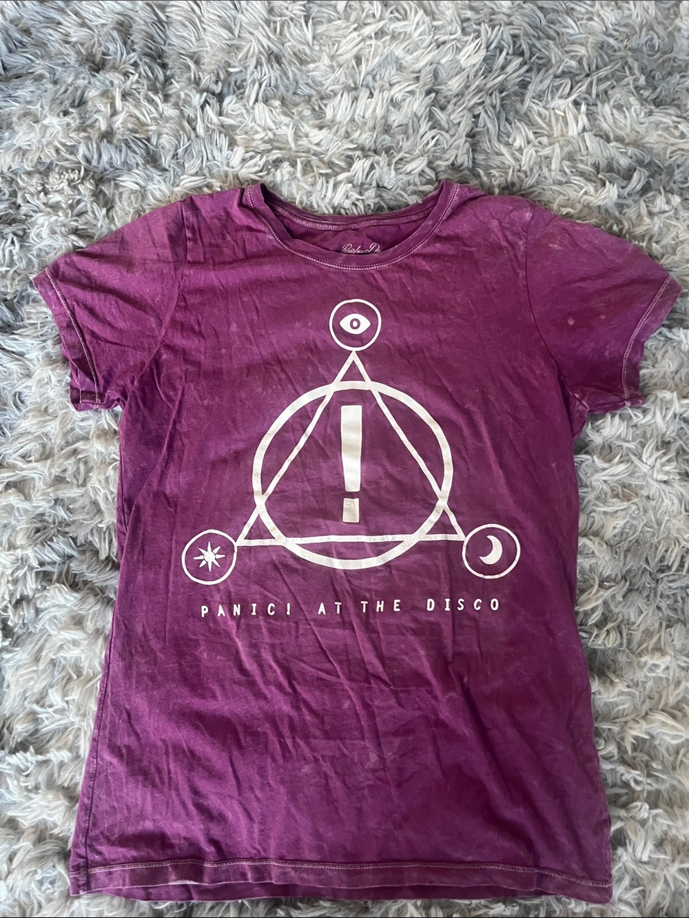 Panic! At The Disco Kids' Short Sleeve Graphic Tee - Purple
